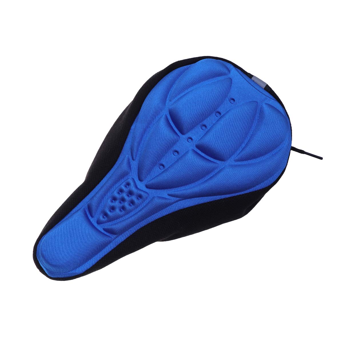 **LIOOBO Comfortable 3D Sponge Bike Saddle Pad - Padded Seat Cover for Mountain, Kids & Adult Bicycles - Shock Absorption & Waterproof Cycling Accessory - Perfect for Commuting, Off-Road & Leisure Rides**