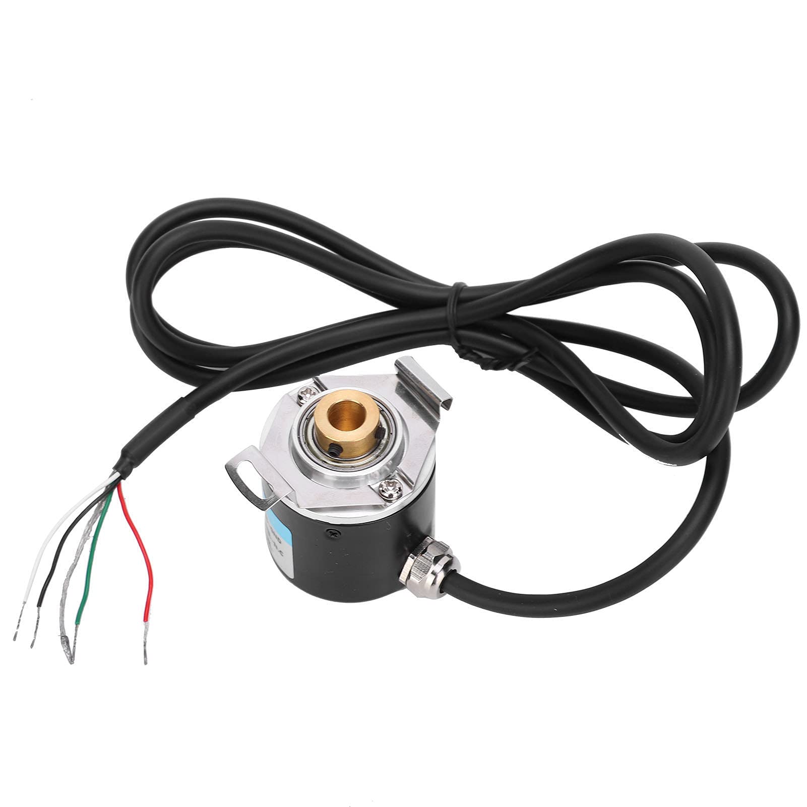 Fafeicy AB 2-Phase Encoder - DC 5-24V Hollow Shaft Rotary Encoder with 6-8mm Shaft for Office Automation & Engineering Applications - Perfect for CNC Machines, Robotics & Industrial Automation