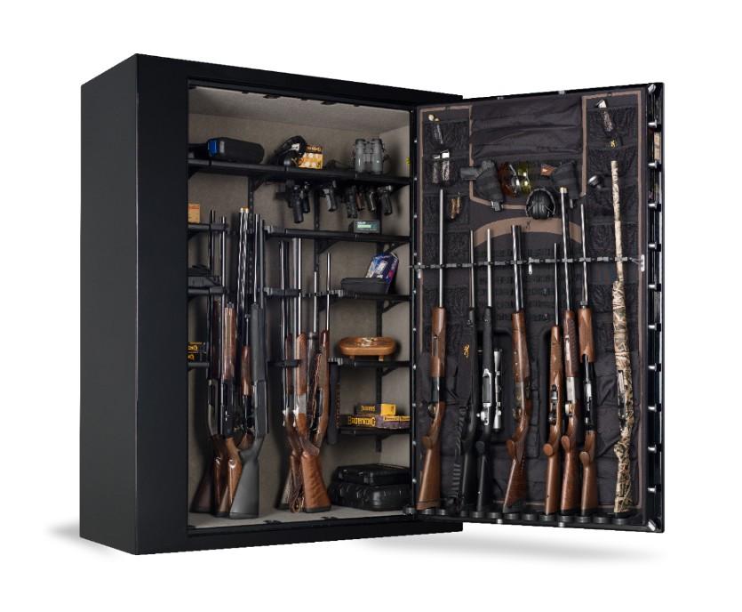 Browning M65 Extra Wide Medallion Series Gun Safe - Secure Firearm Storage for Home & Office - Heavy Duty Steel Safe with Digital Lock for Rifles, Shotguns & Valuables - Ideal for Gun Safety & Protection
