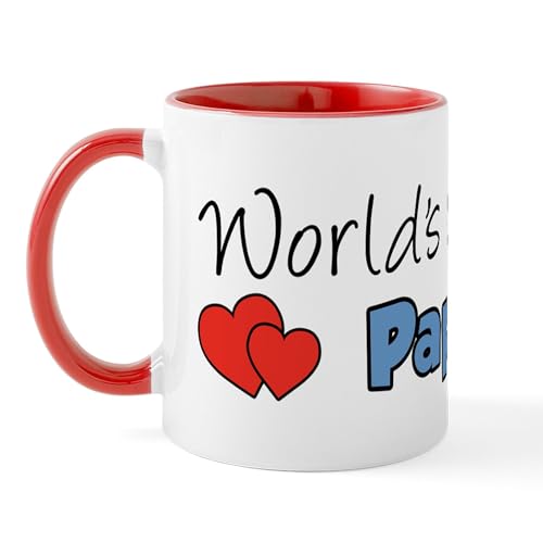 White/Red Inside - World's Greatest Papou Mug