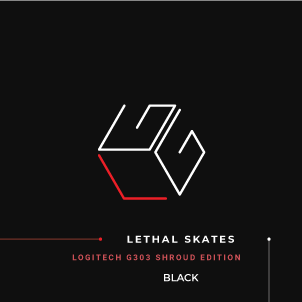 Lethal Skates V2 - Premium Gaming Mouse Feet for Logitech G303 Shroud Edition - Ultra Smooth PTFE Glide - Perfect for FPS and Competitive Gaming