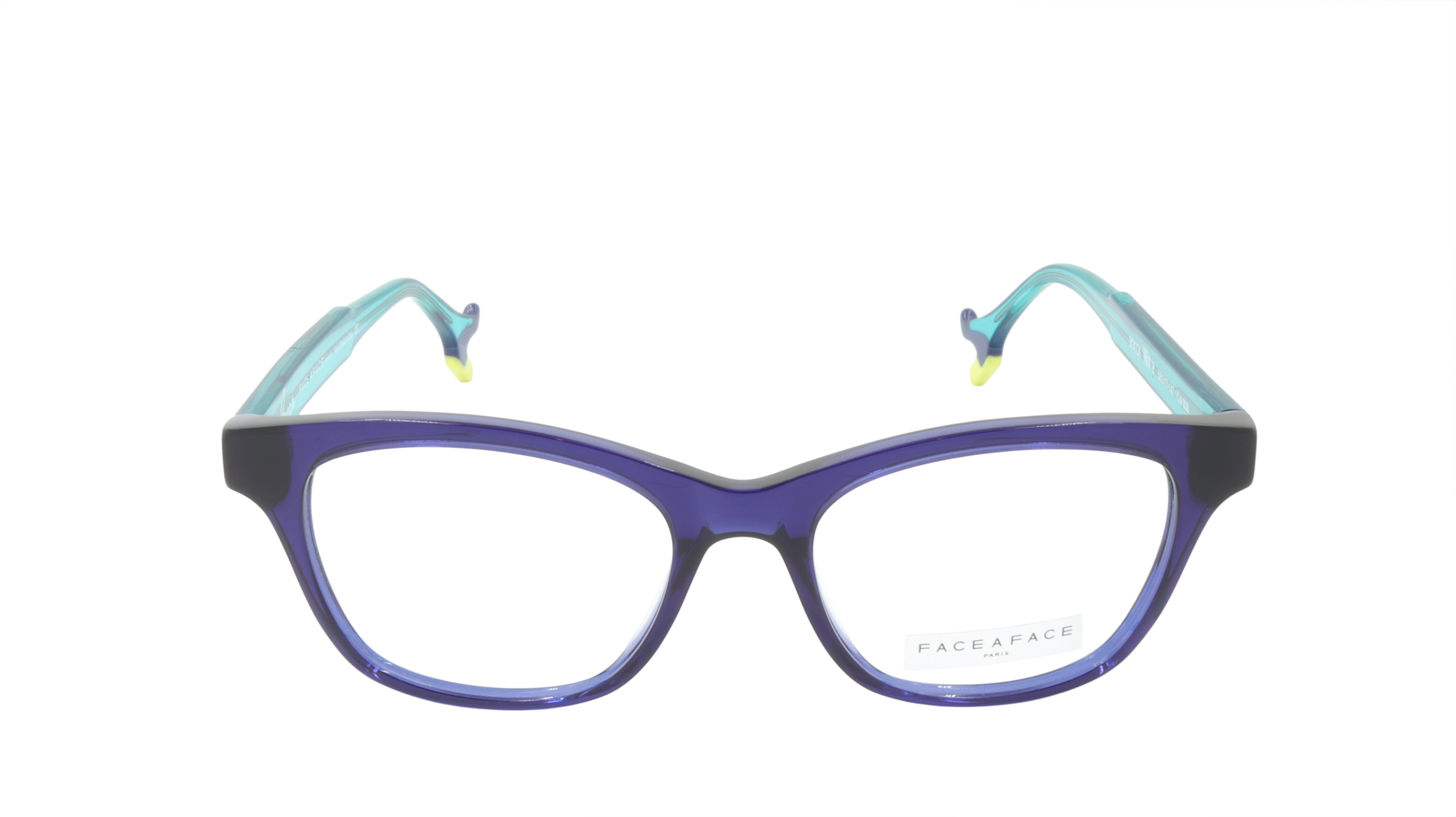 Face A Face BOCCA HIT 2 Eyeglasses Frame - Acetate Ink Blue (008) | Stylish Unisex Optical Glasses for Work & Everyday Wear