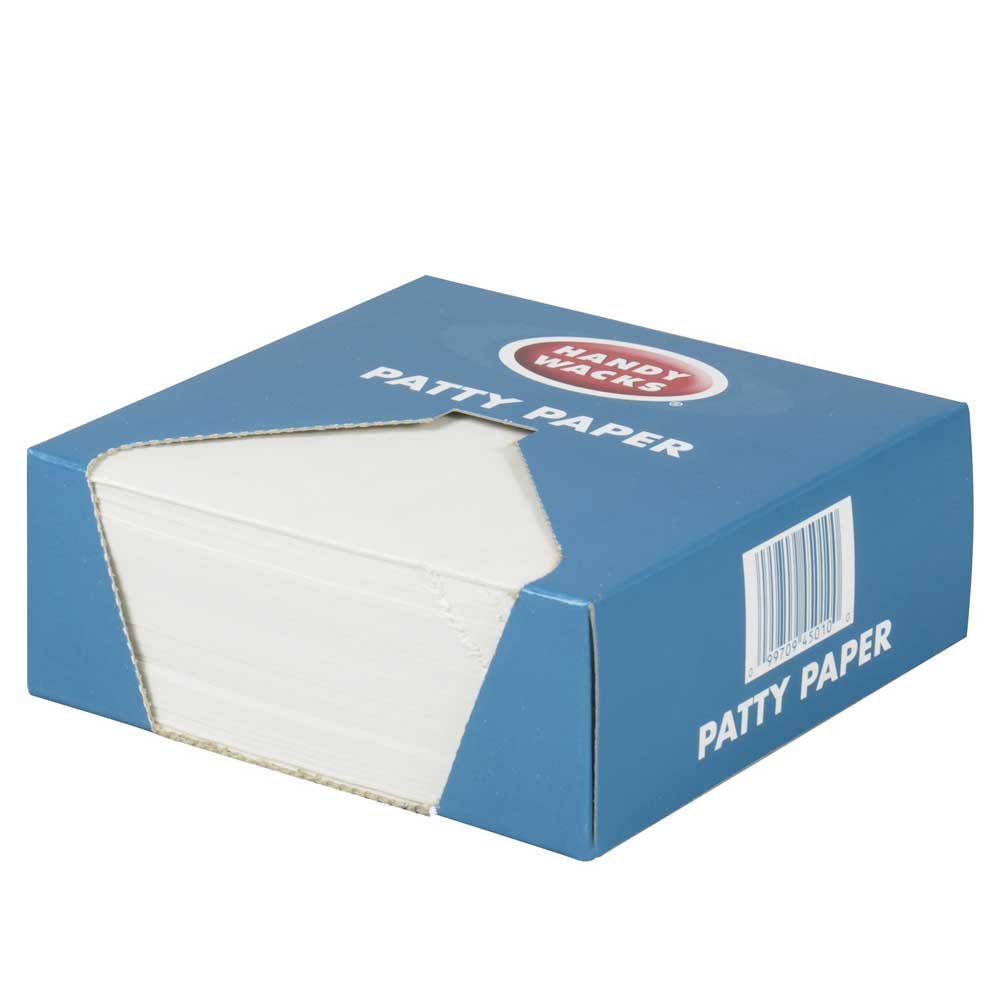 5.5X5.5 Inch Patty Paper Sheets - 24 Case (1000 Count) - Premium Butcher Paper for Meat Wrapping, Baking & Food Prep - Ideal for Restaurants, Delis & Home Cooking