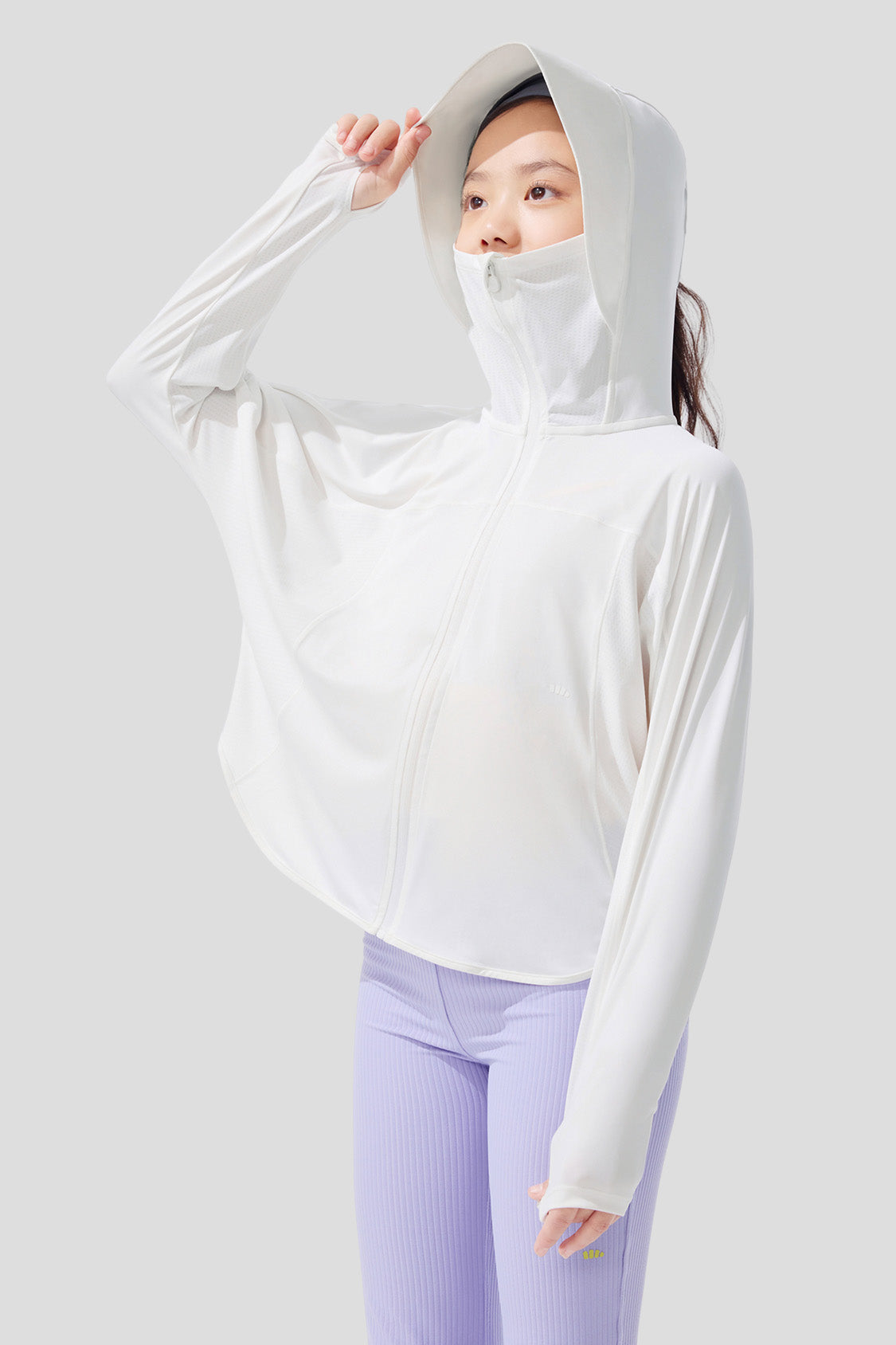 Halo Kids' Sun Cape Jacket UPF100+ UV Protection - Lightweight Sun Shield for Beach, Pool & Outdoor Activities