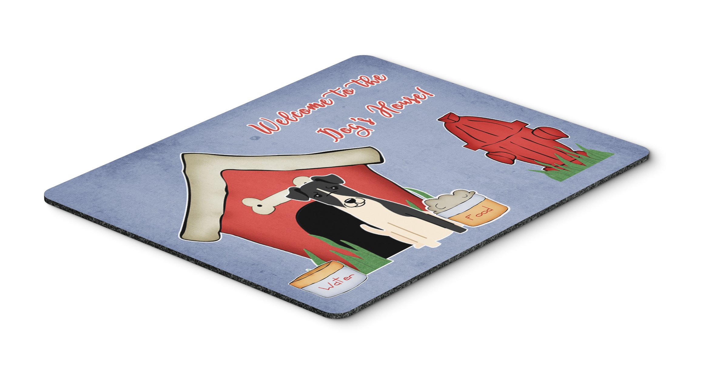 Smooth Fox Terrier Mouse Pad - Large Washable Non-Slip Desk Mat for Home Office, Gaming & Computer Work | Dog House Collection by Caroline's Treasures | Perfect Gift for Pet Lovers & Office Decor