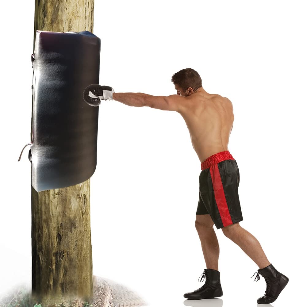 Wall Mounted Wing Chun Dummy - Portable Kung Fu Training Punching Bag for Kickboxing & Striking Practice | Perfect for Home Gym, Martial Arts Studio, or Outdoor Tree Training
