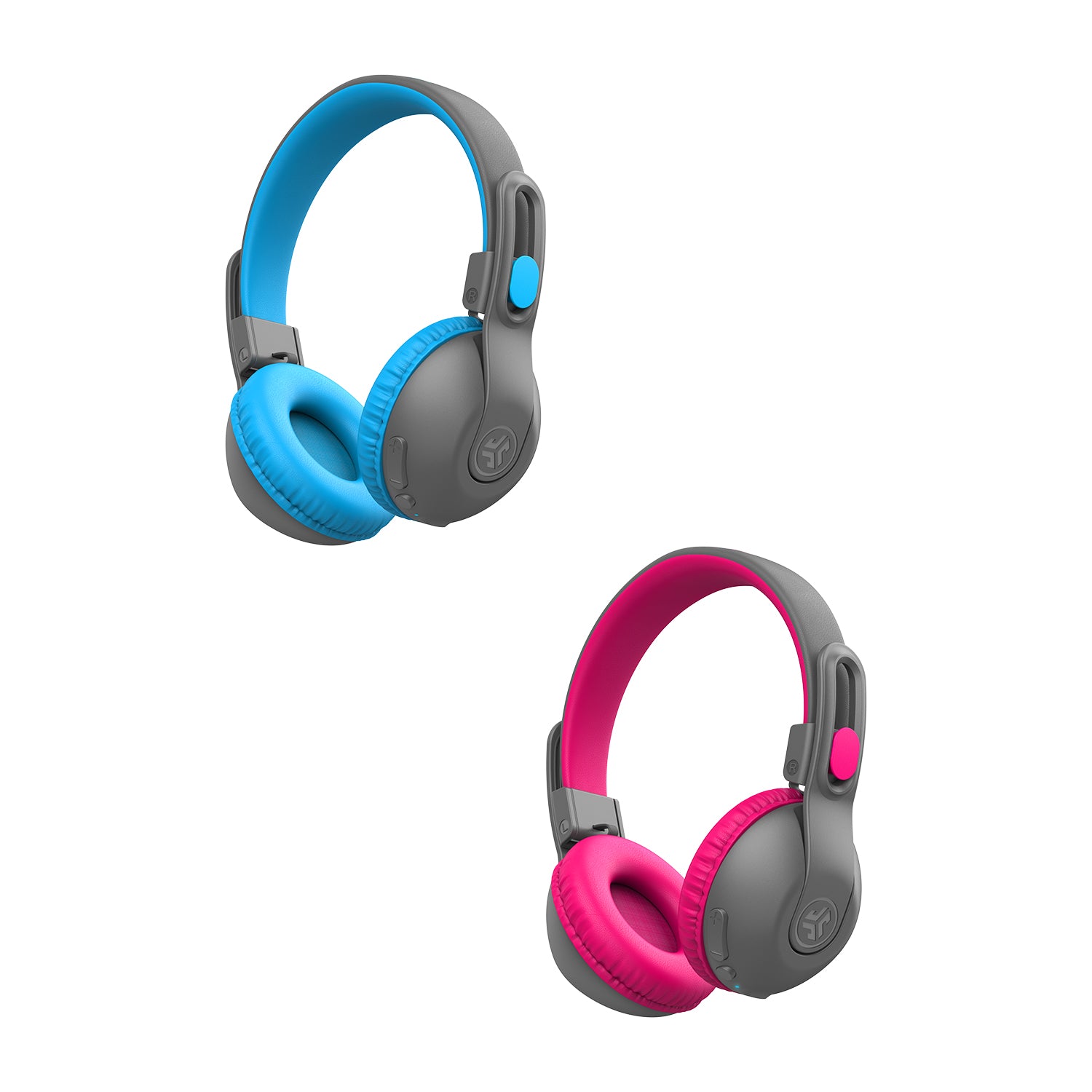 JBuddies Studio 2 Wireless Headphones Family Pack - Bluetooth Headset for Kids & Adults, Noise Cancelling for School, Work, Travel & Gaming
