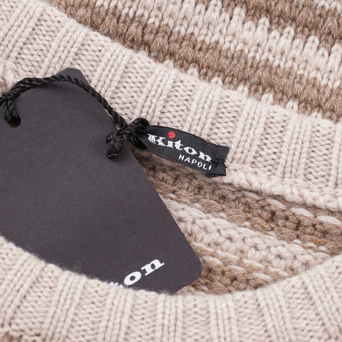 Luxury Kiton Thick Knit Cashmere Sweater for Men - Soft & Warm Winter Pullover - Perfect for Office, Travel & Casual Outings