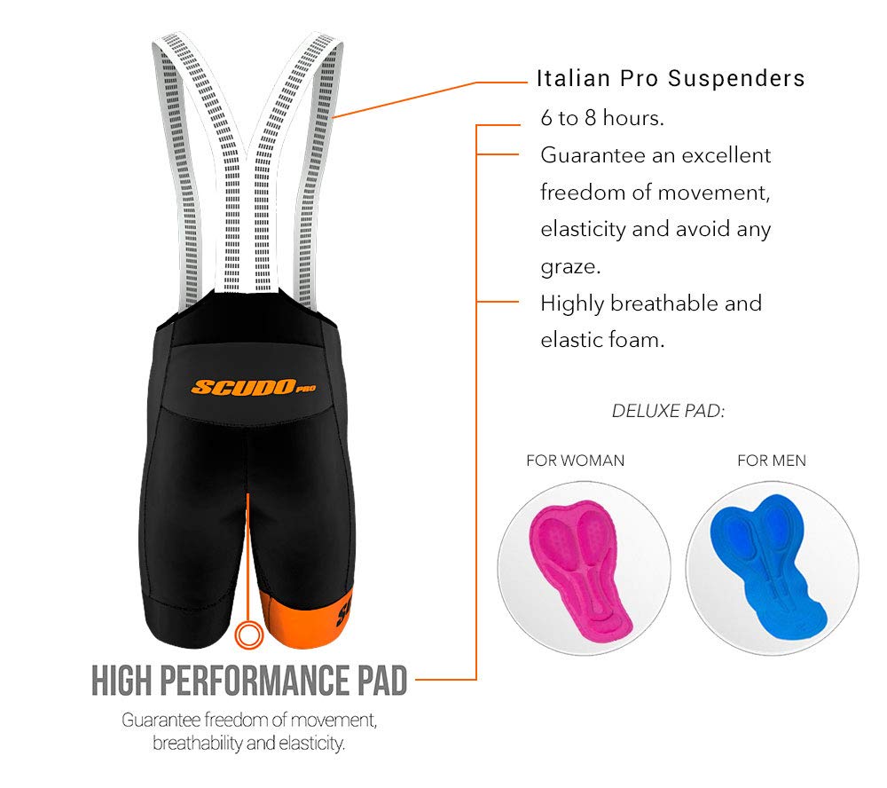 Premium Women's Cycling Bib Shorts - High-Performance Bike Shorts for Pro Riders | Breathable & Padded for Long-Distance Rides, Road Biking & Indoor Training