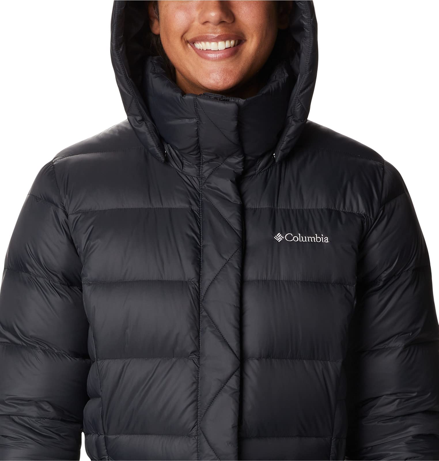 Columbia Women's Hexbreaker Elite Down Jacket - Lightweight Warm Winter Coat for Outdoor Activities, Hiking & Travel