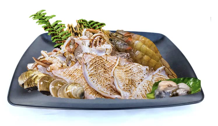 Premium Black Melamine Rectangular Plates - 14.75