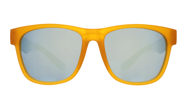 Goodr Gold Digging with Sasquatch Sunglasses - Polarized UV Protection Sports & Running Shades for Men & Women - Perfect for Outdoor Activities, Hiking, and Beach Adventures