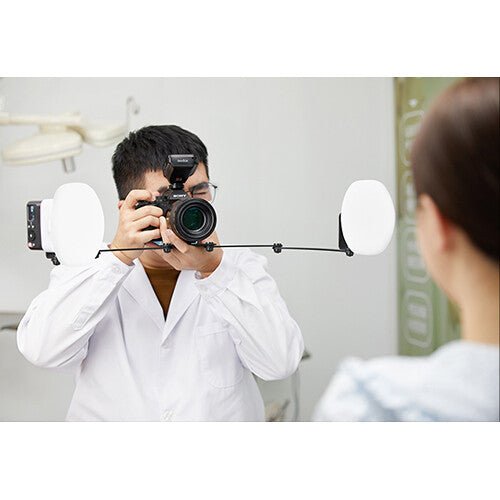 Godox MF12 Dental Macro Flash Kit for Sony Cameras - Professional Dental Photography Lighting for Close-Up Shots, Perfect for Dentists & Orthodontists