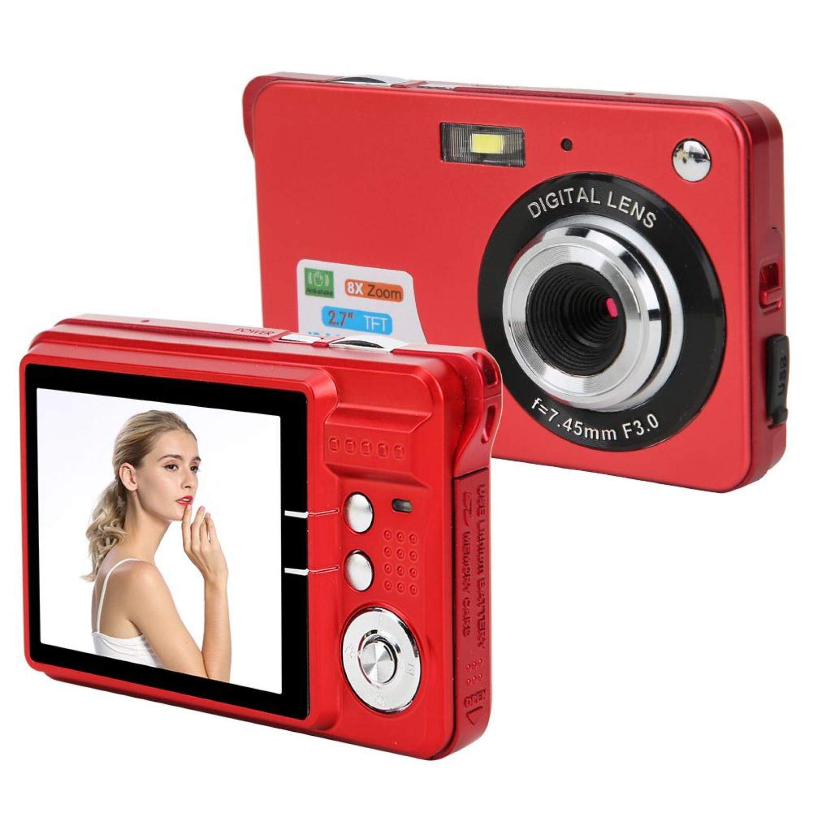 **18MP HD Digital Camera with 2.7