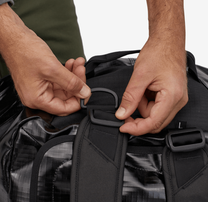 Patagonia 100L Black Hole Duffle Bag - Waterproof Travel Duffel for Camping, Hiking & Outdoor Adventures