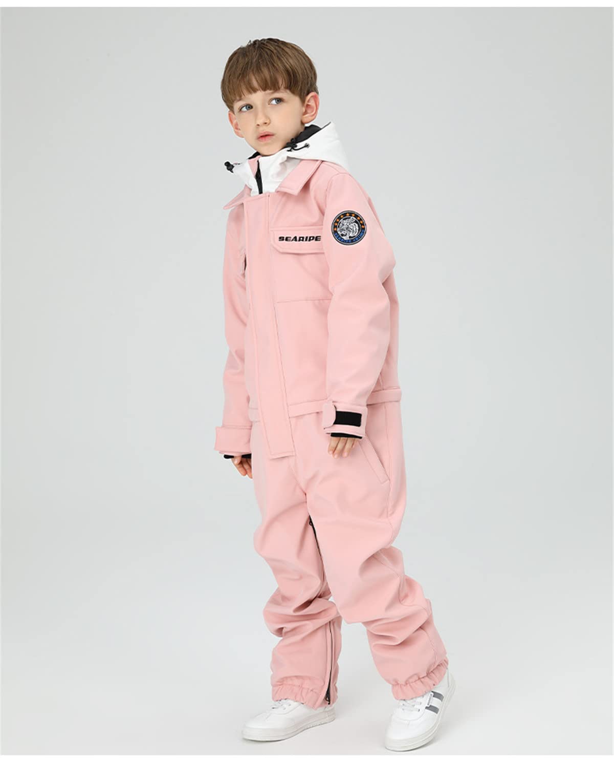 Kids Winter Snowsuits for Boys & Girls - Waterproof One-Piece Ski Suits, Warm Snowboarding Jumpsuits for Outdoor Snow Sports | Perfect for Skiing, Sledding & Winter Play