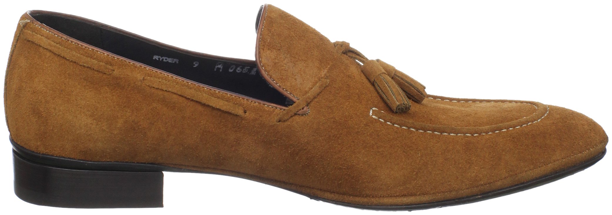 Mezlan Men's Ryder Genuine Leather Tassel Loafers - Comfortable Dress Shoes for Business, Casual & Wedding - Premium Slip-On Loafers for Men
