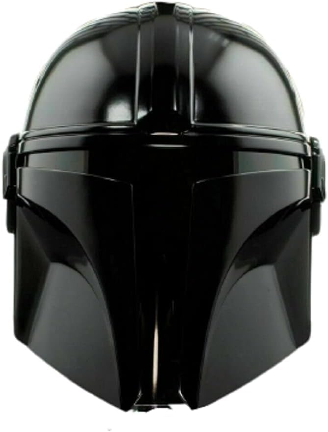 Mandalorian Helmet 18G Steel Medieval Helmet for Adults - Full Head Armor Mask for Halloween, Cosplay, Roleplay, Star Wars Costume & Collectible Display