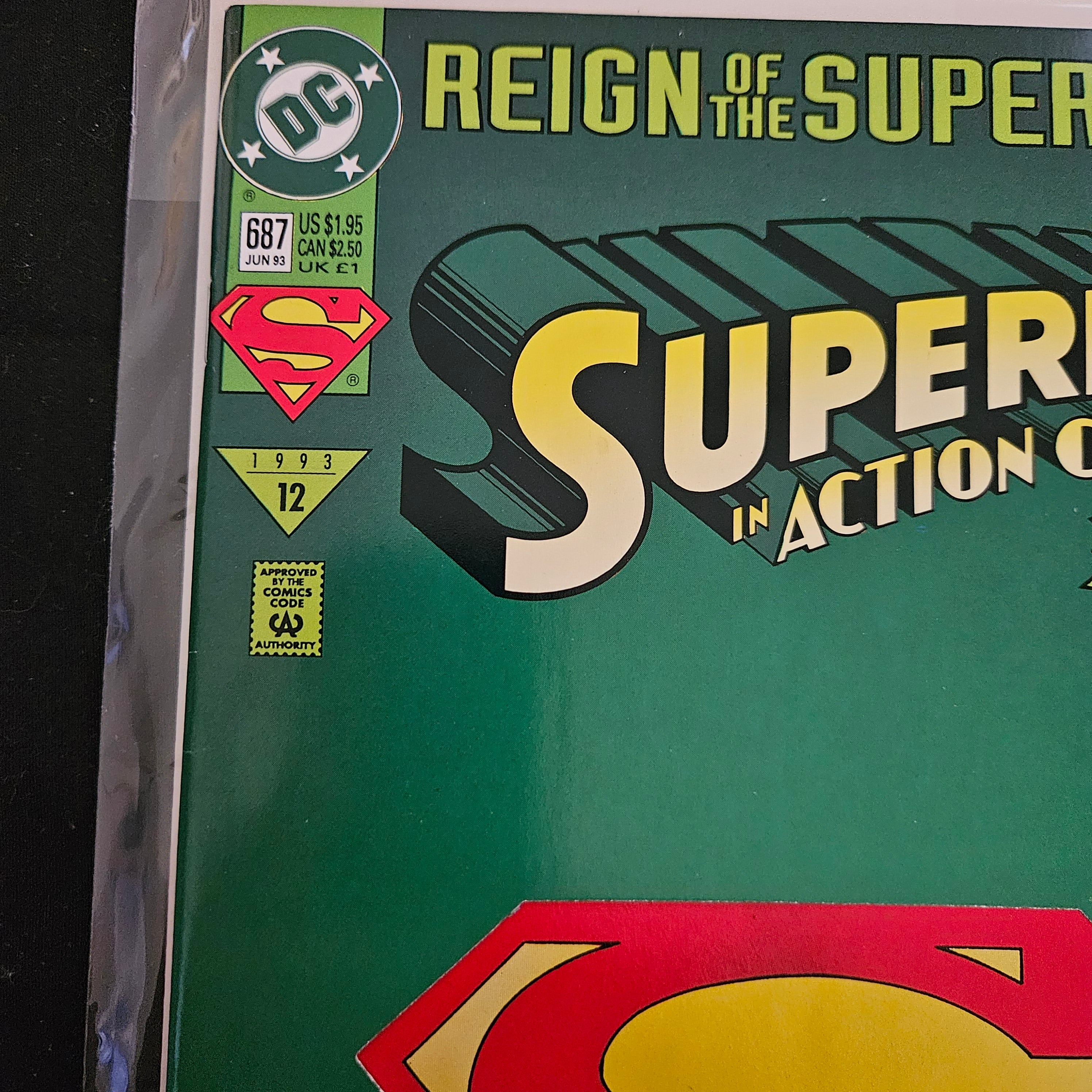 DC Comics Superman #687 (Aug 2003) - Godfall Epilogue - Near Mint Condition - Collectible Comic Book for Fans & Investors - Perfect for Display & Comic Collections