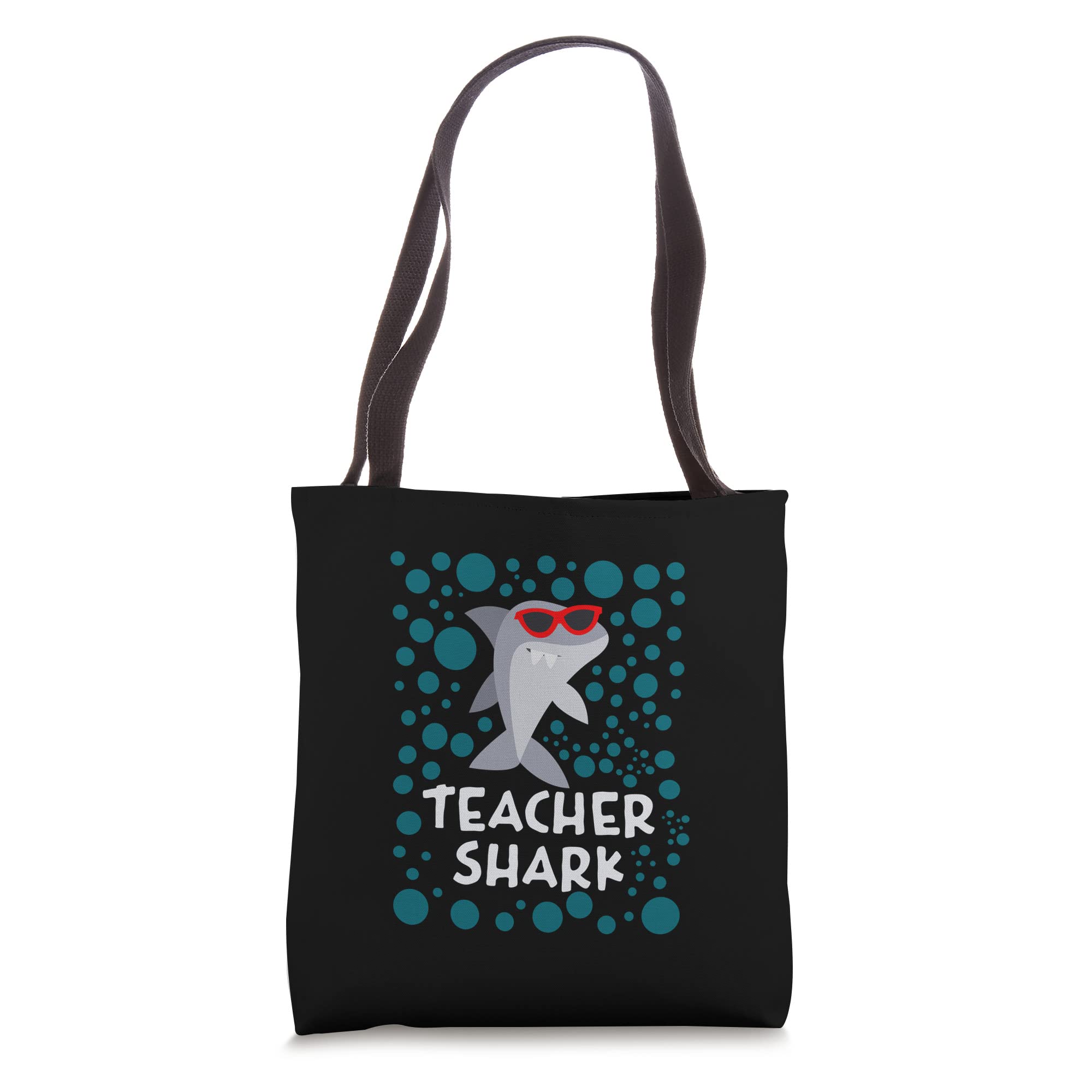 Funny Shark Tote Bag for Teachers - Perfect School & Beach Day