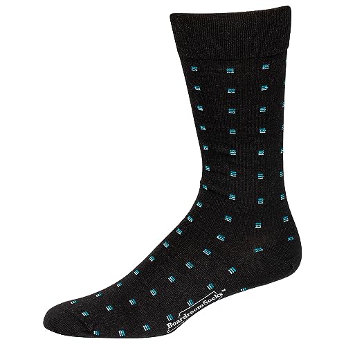 Black With Blue Squares