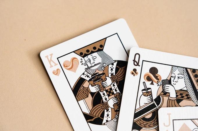 Premium Boba Tea Themed Playing Cards - 52 Deck with Unique Bubble Tea Designs | Perfect for Game Nights, Parties, and Gifts