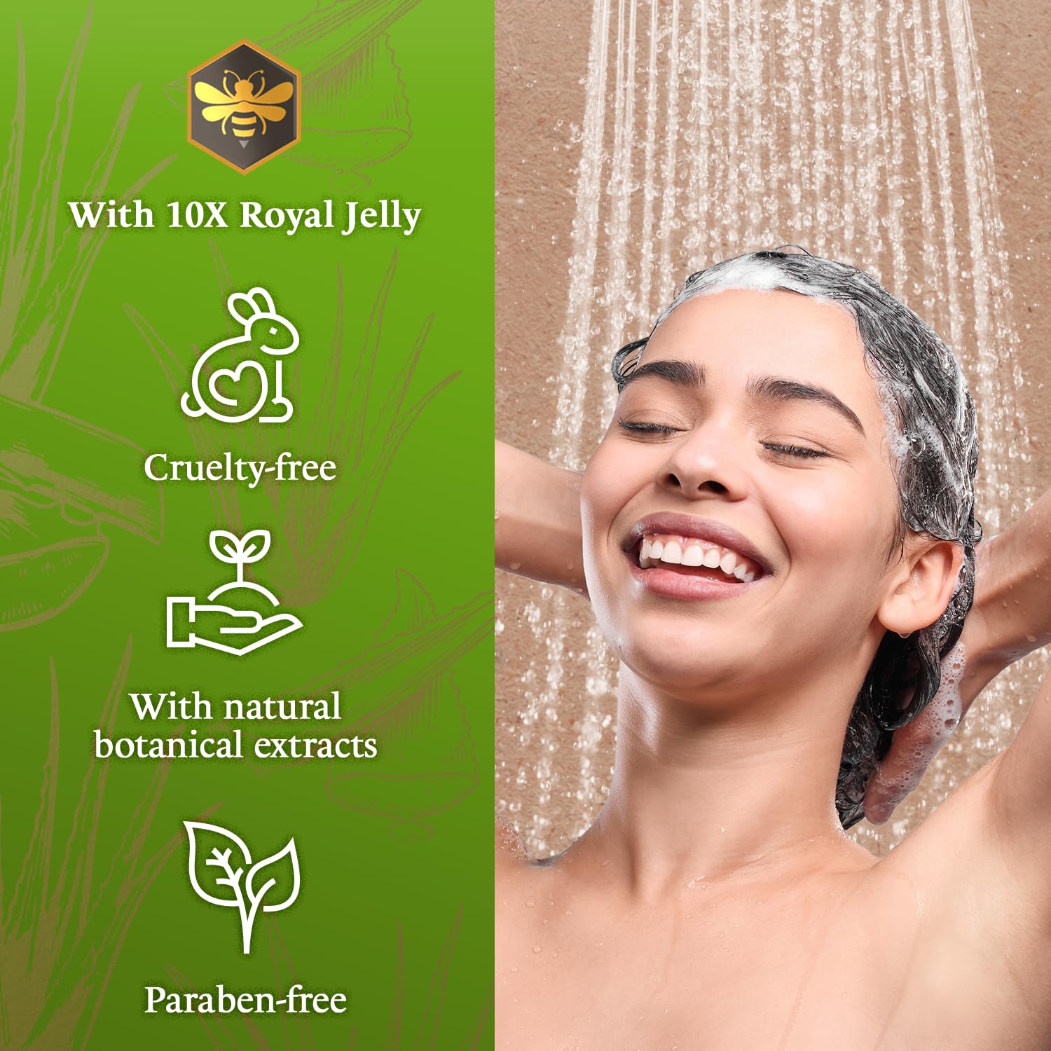 Tio Nacho Aloe Vera Deep Repair Shampoo & Conditioner Set - Organic Aloe Vera, Royal Jelly & Vegetable Keratin for Damaged Hair - 14 Oz Each - Perfect for Dry, Frizzy & Color-Treated Hair at Home or Salon