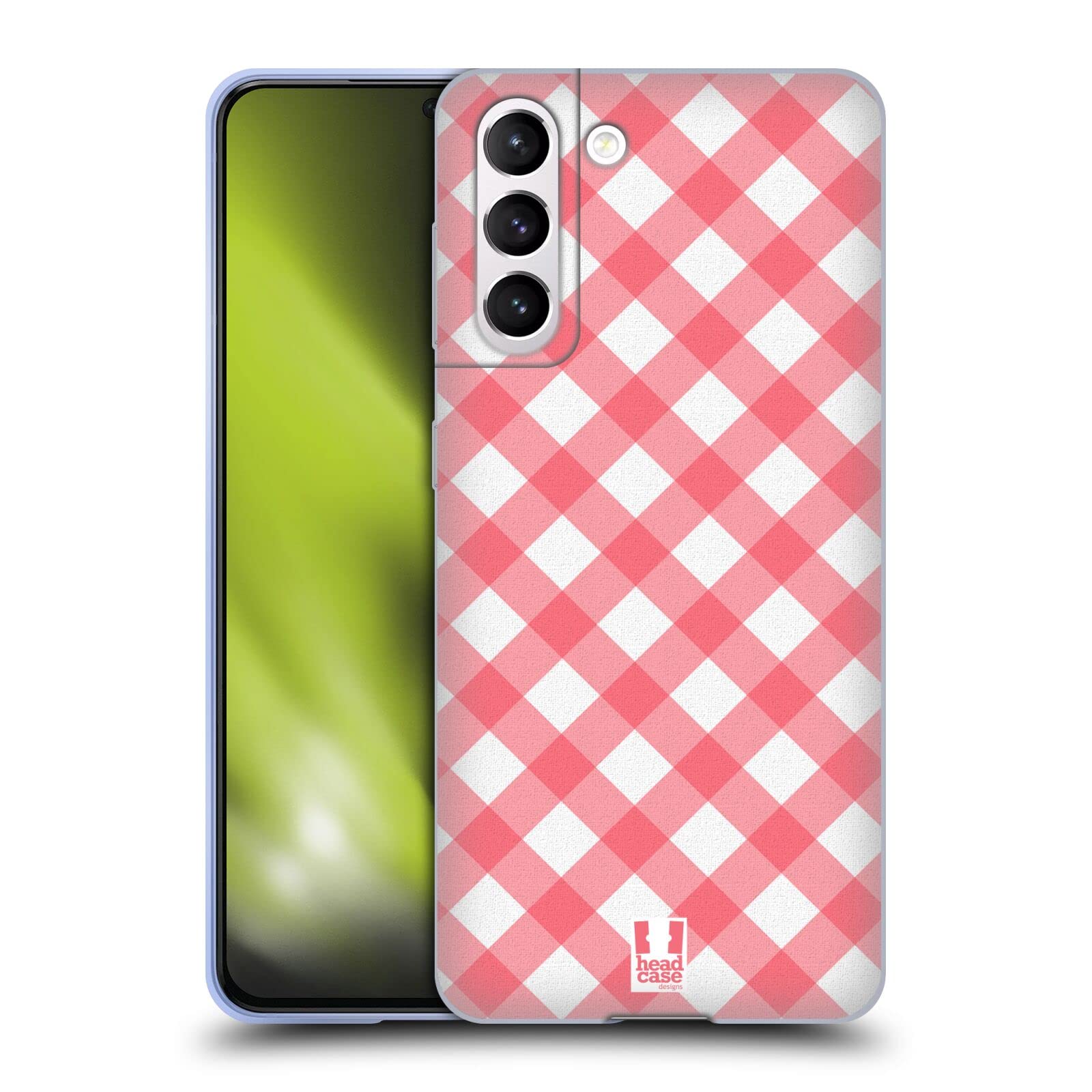 Head Case Designs Picnic French Country Patterns Soft Gel Case for Samsung Galaxy S21 5G - Protective Phone Cover with Matching Wallpaper, Perfect for Outdoor Adventures and Daily Use