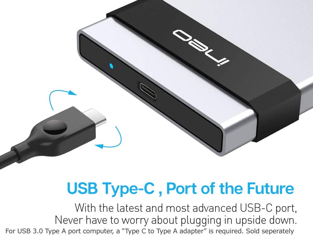 Avolusion Ineo 960GB (1TB) USB 3.1 Portable External SSD with Free 64GB Flash Drive - Ultra Speed 550MB/s Read/Write - 6 Year Warranty - Perfect for Data Backup, Gaming & Travel Storage