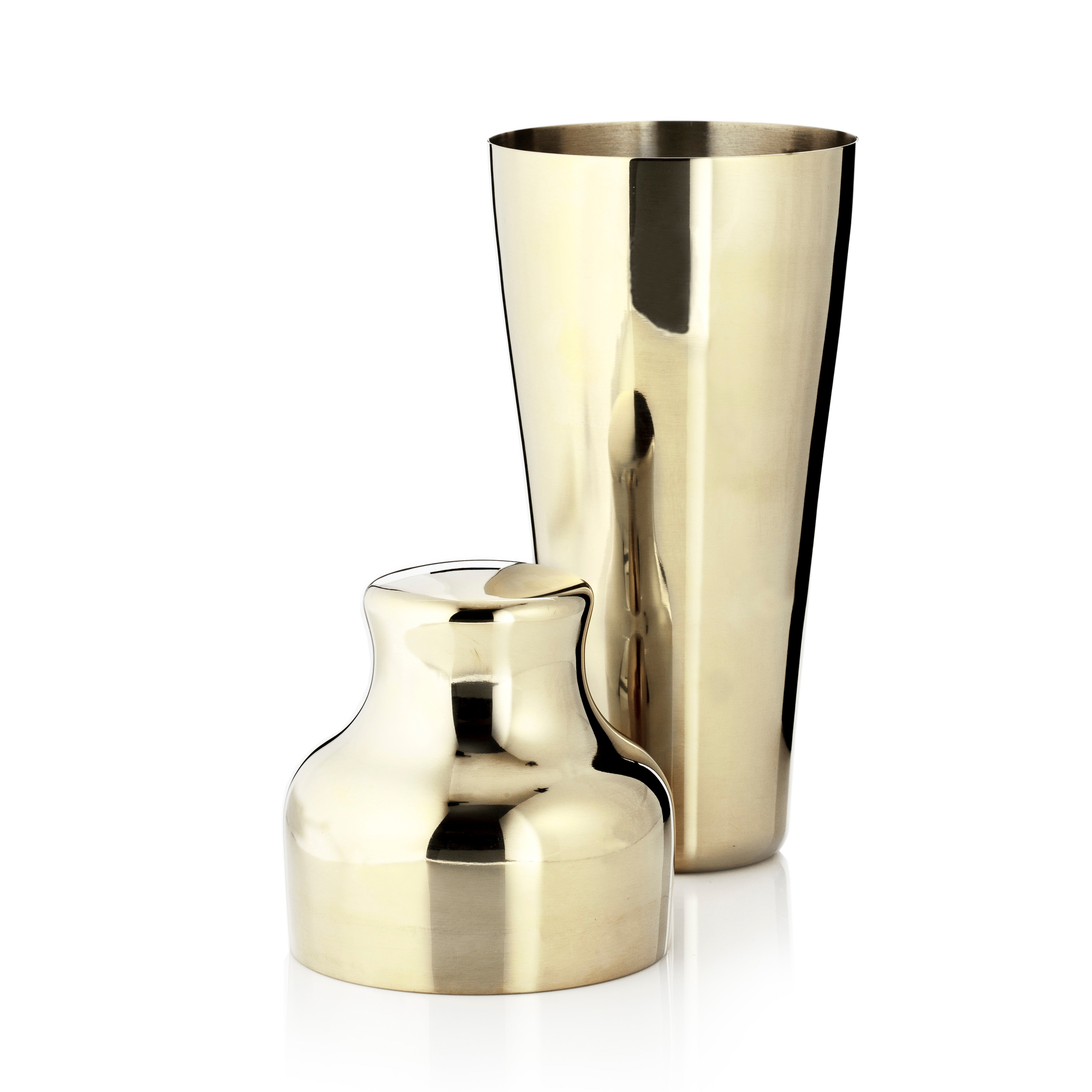 Premium Belmont Parisian Cocktail Shaker Set - 18/8 Stainless Steel Bar Mixing Tool for Martini, Margarita & Whiskey Sour - Perfect for Home Bars, Parties & Professional Bartenders