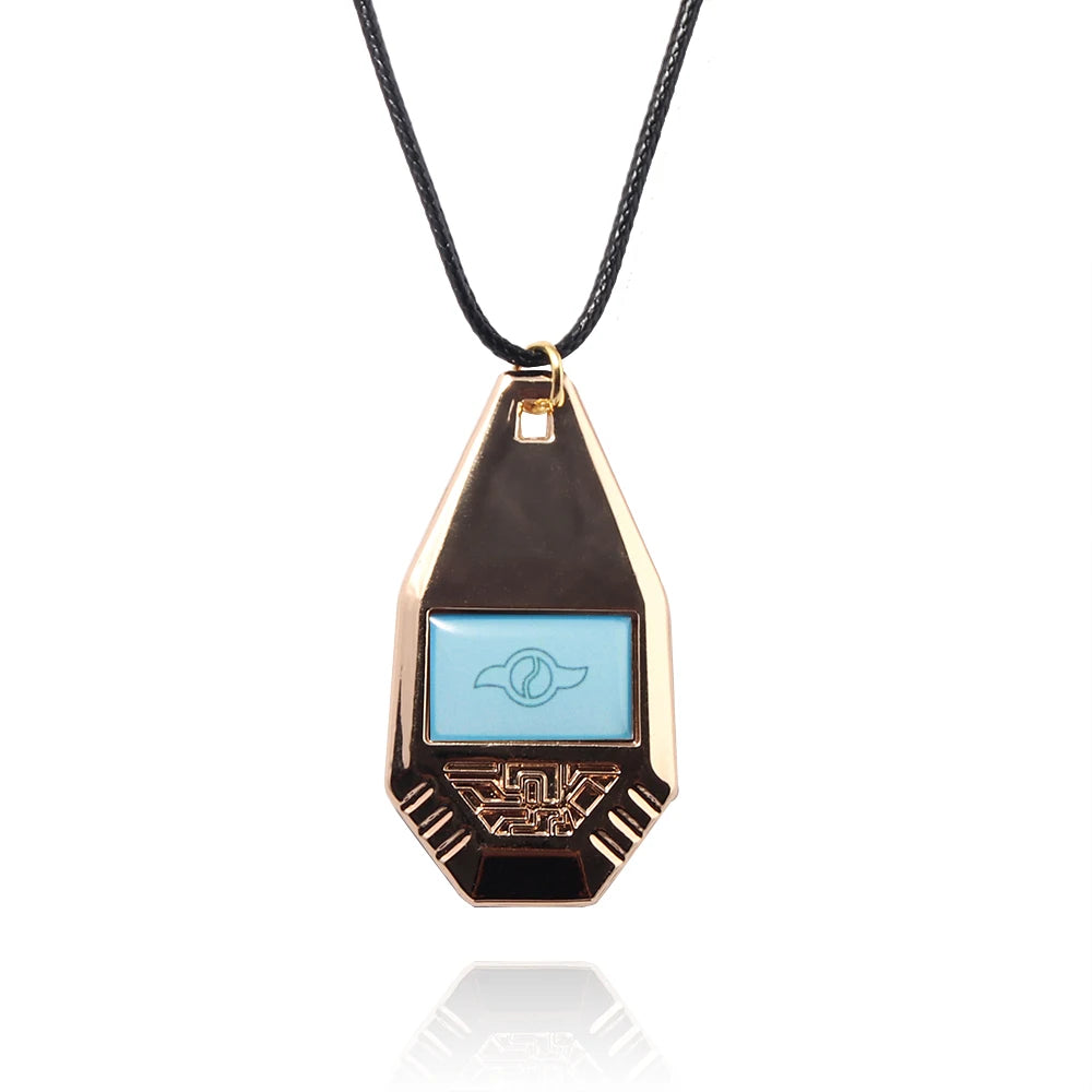 Digimon Necklace - Anime & Gaming Jewelry for Fans - Perfect Gift for Cosplay, Collectors, and Digimon Enthusiasts