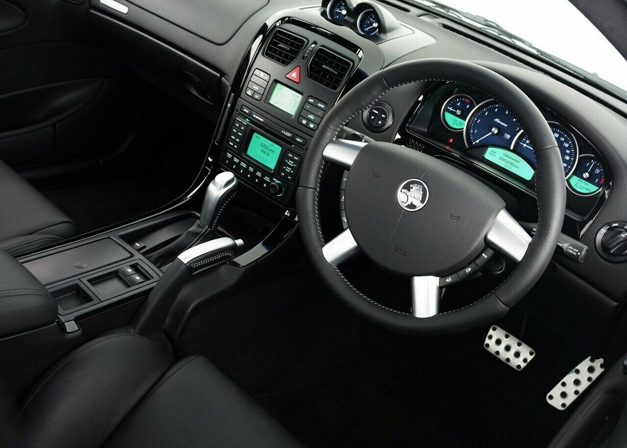 Holden Genuine VY VZ Steering Wheel Spoke Covers Satin Chrome Upgrade Kit - Enhance Interior Style for Commodore Sedan & Ute Models
