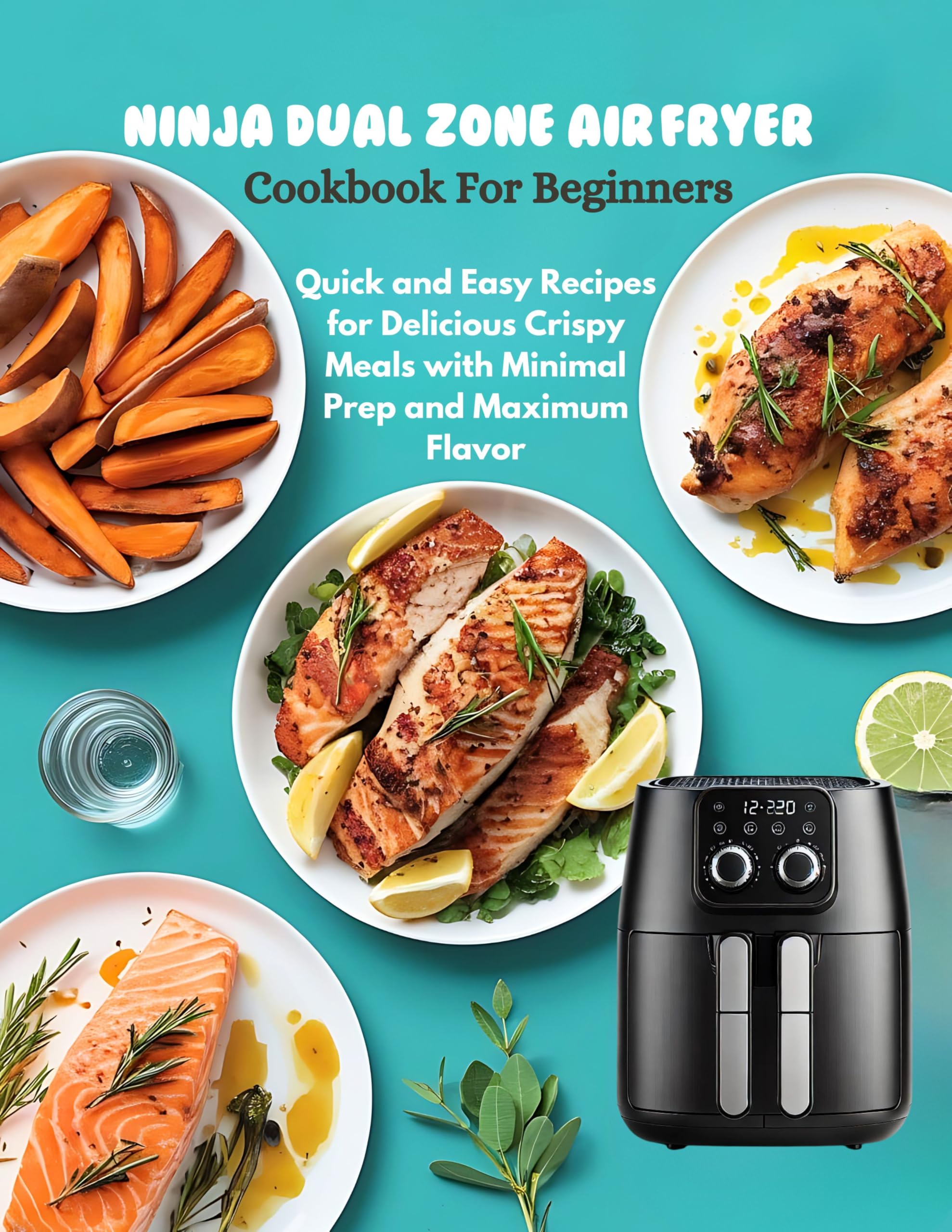 NINJA Dual Zone Air Fryer Cookbook For Beginners: Quick & Easy Recipes for Crispy, Delicious Meals with Minimal Prep & Maximum Flavor | Perfect for Busy Families & Healthy Cooking