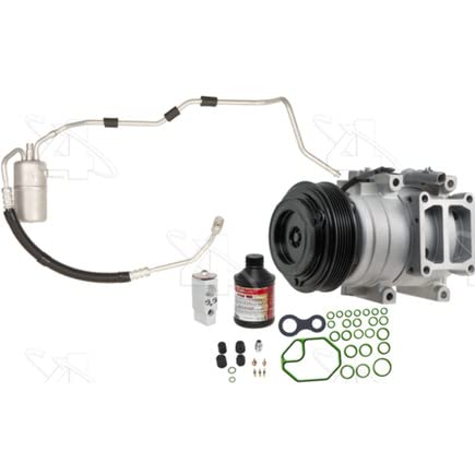 Four Seasons 5183NK Complete Air Conditioning Kit with New Compressor - Perfect for Car AC Repair & Replacement in Summer | Compatible with Multiple Vehicle Models
