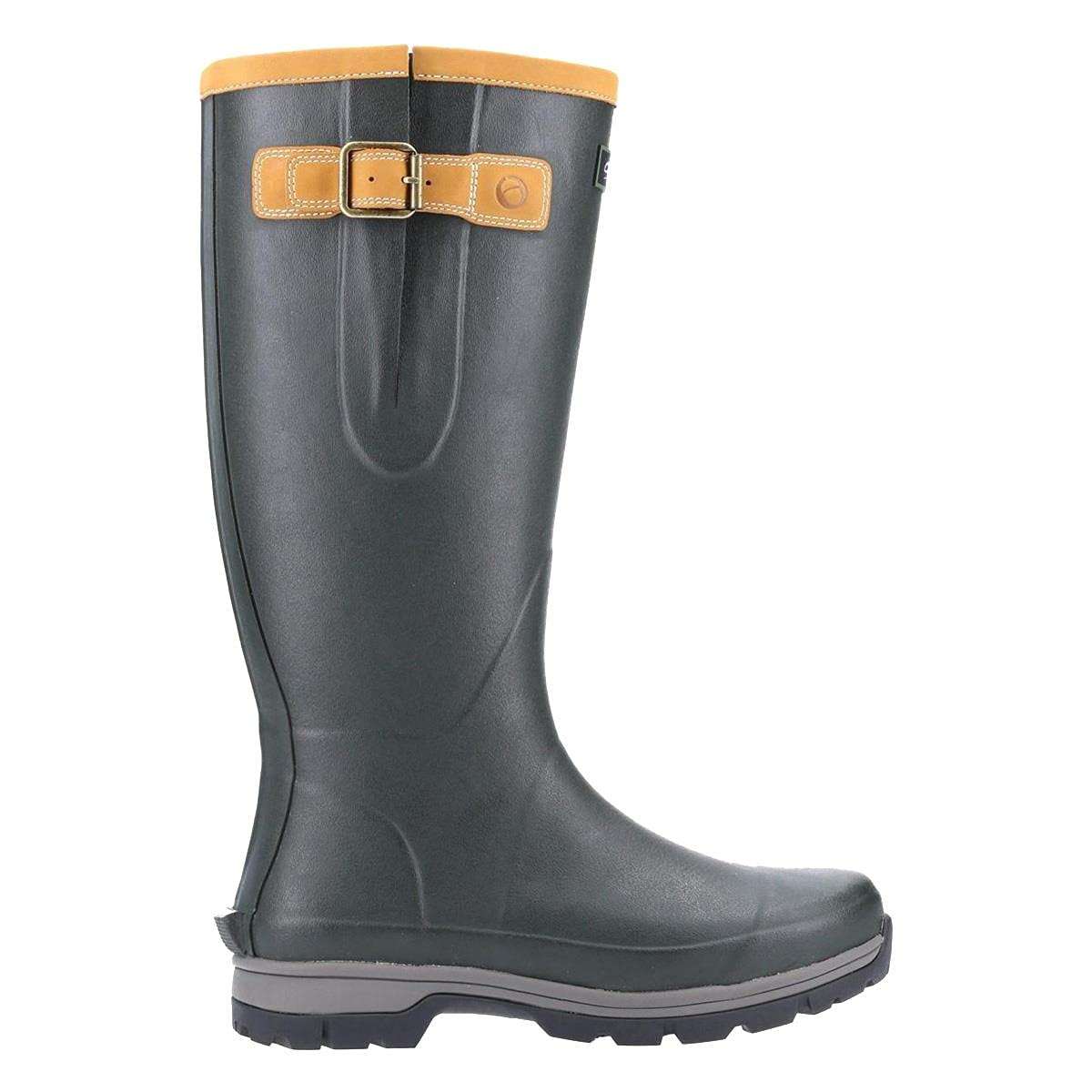 Cotswold Men's Stratus Waterproof Rubber Wellington Boots - Outdoor Rain & Work Boots for Gardening, Hiking & Farm Use