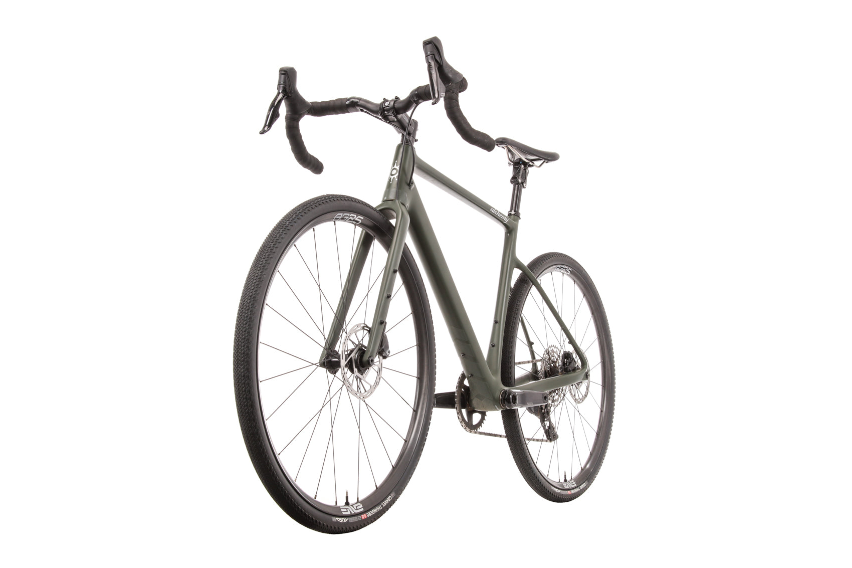 Alchemy Lycos Carbon Rival AXS Gravel Bike 2023 - Medium Frame | Lightweight Carbon Fiber Gravel Bike for Adventure Riding & Off-Road Cycling