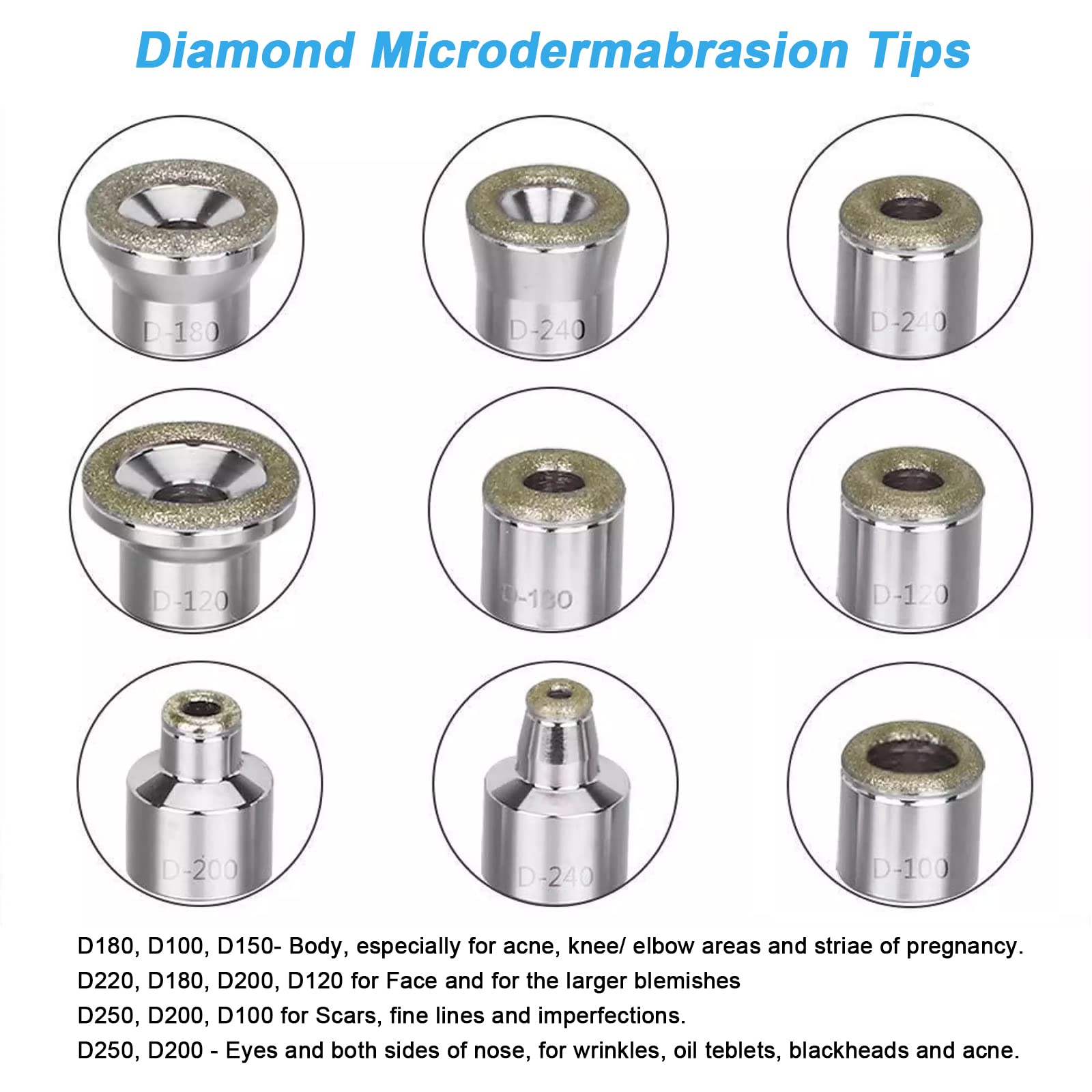 Professional 3-in-1 Diamond Microdermabrasion Machine for Face - 65-68cmHg Vacuum Suction Blackhead Remover & Hydrating Spray - At-Home Facial Skin Care Device for Acne, Wrinkles & Glowing Skin | Salon-Quality Beauty Equipment for DIY Spa Days & Professional Treatments