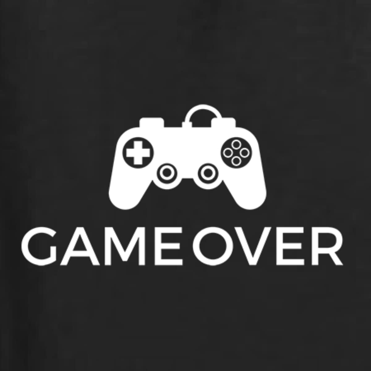Wild Bobby Video Game Controller Graphic Sweatshirt - 'Game Over Nerdy' Unisex Crewneck Pullover | Perfect for Gamers, Cosplay & Casual Wear