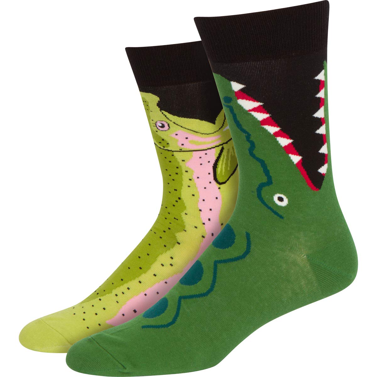 Funky Novelty Socks for Men - Colorful Crazy Pattern Dress Socks - Perfect for Gifts, Parties & Casual Wear