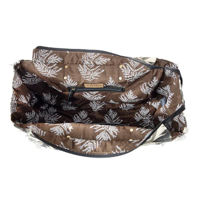 Tribal Spirit Adventure Weekender Bag - Black & White Durable Travel Duffel for Gym, Camping & Weekend Getaways