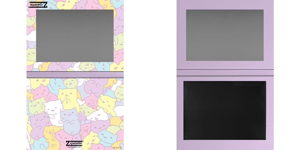 Custom Extra Large Z Palette - Magnetic Makeup Palette for Eyeshadows & Blush - Perfect for Professional Makeup Artists & Travel