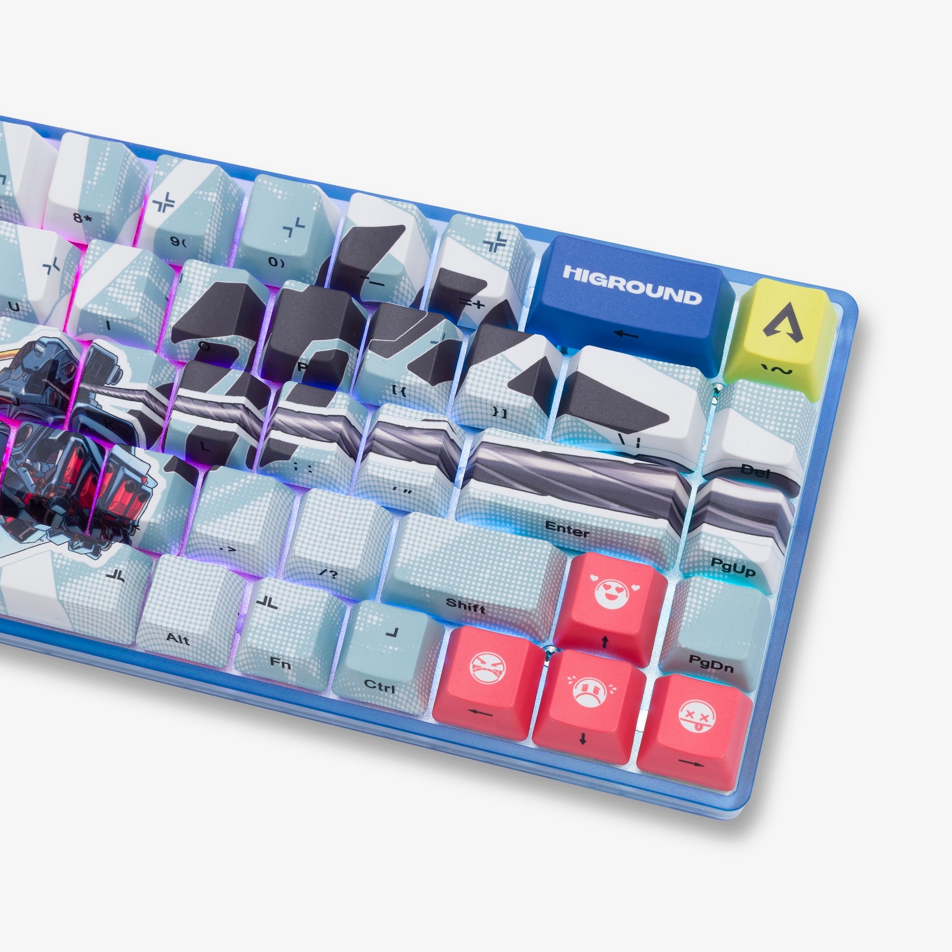 Apex Legends™ Higround Performance Basecamp 65HE Gaming Keyboard - Pathfinder Core Edition (Best Buy Exclusive) | Mechanical Keyboard for PC & Mac | Perfect for Esports & Competitive Gaming