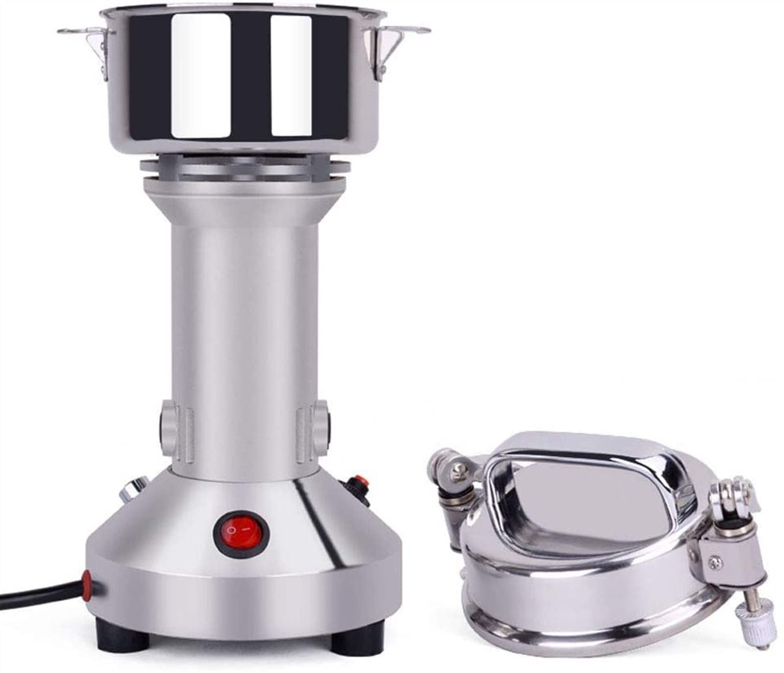 **850W Electric Grain Mill Grinder - 150G Stainless Steel Powder Machine for Coffee Beans, Herbs & Spices | Perfect for Home Baking, Healthy Cooking & DIY Flour Making**