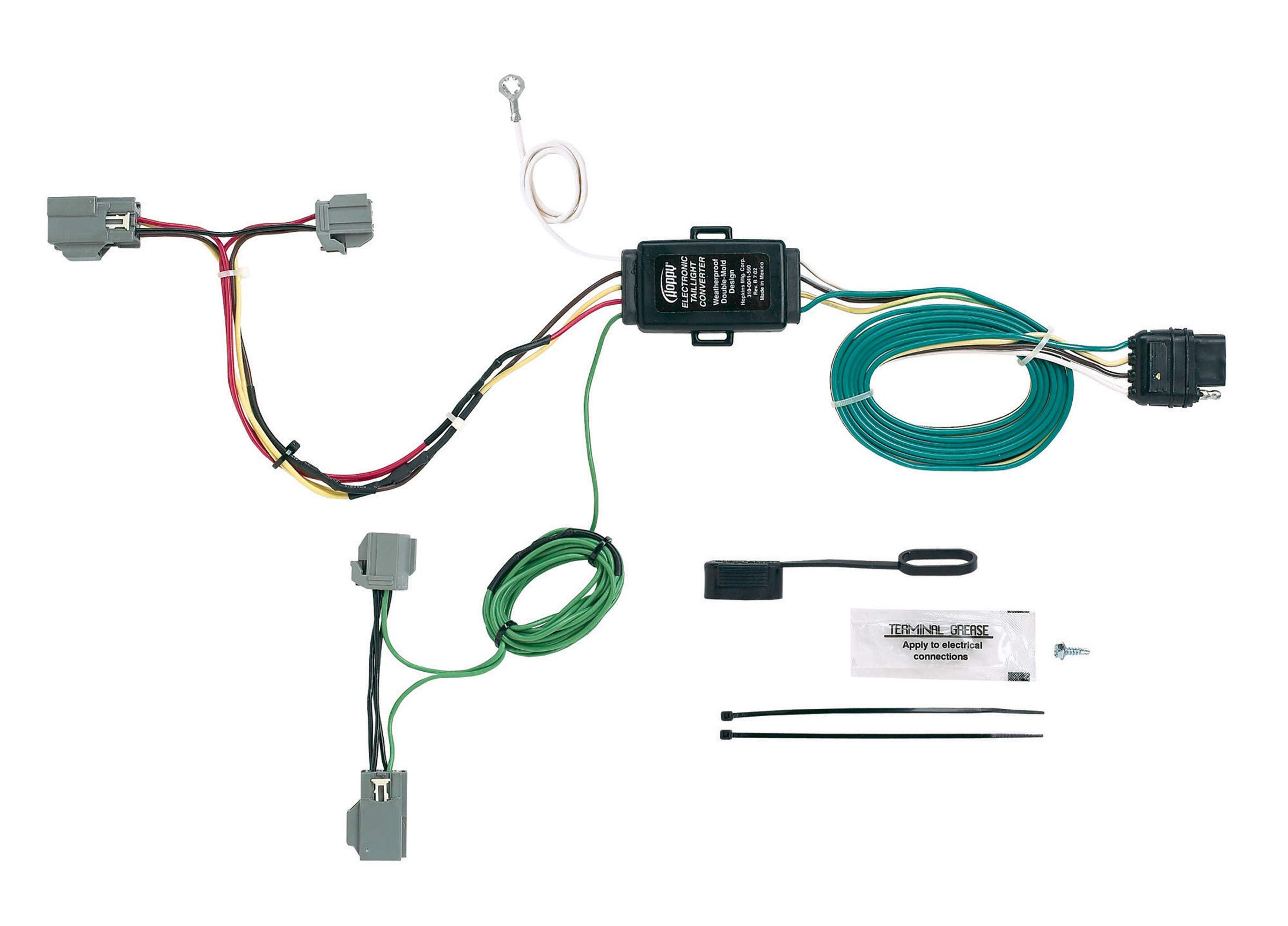 Hopkins Towing Solutions 11140595 Plug-In Simple Vehicle to Trailer Wiring Kit - Easy Installation for Boat, RV & Utility Trailers - Perfect for Towing, Camping & Hauling