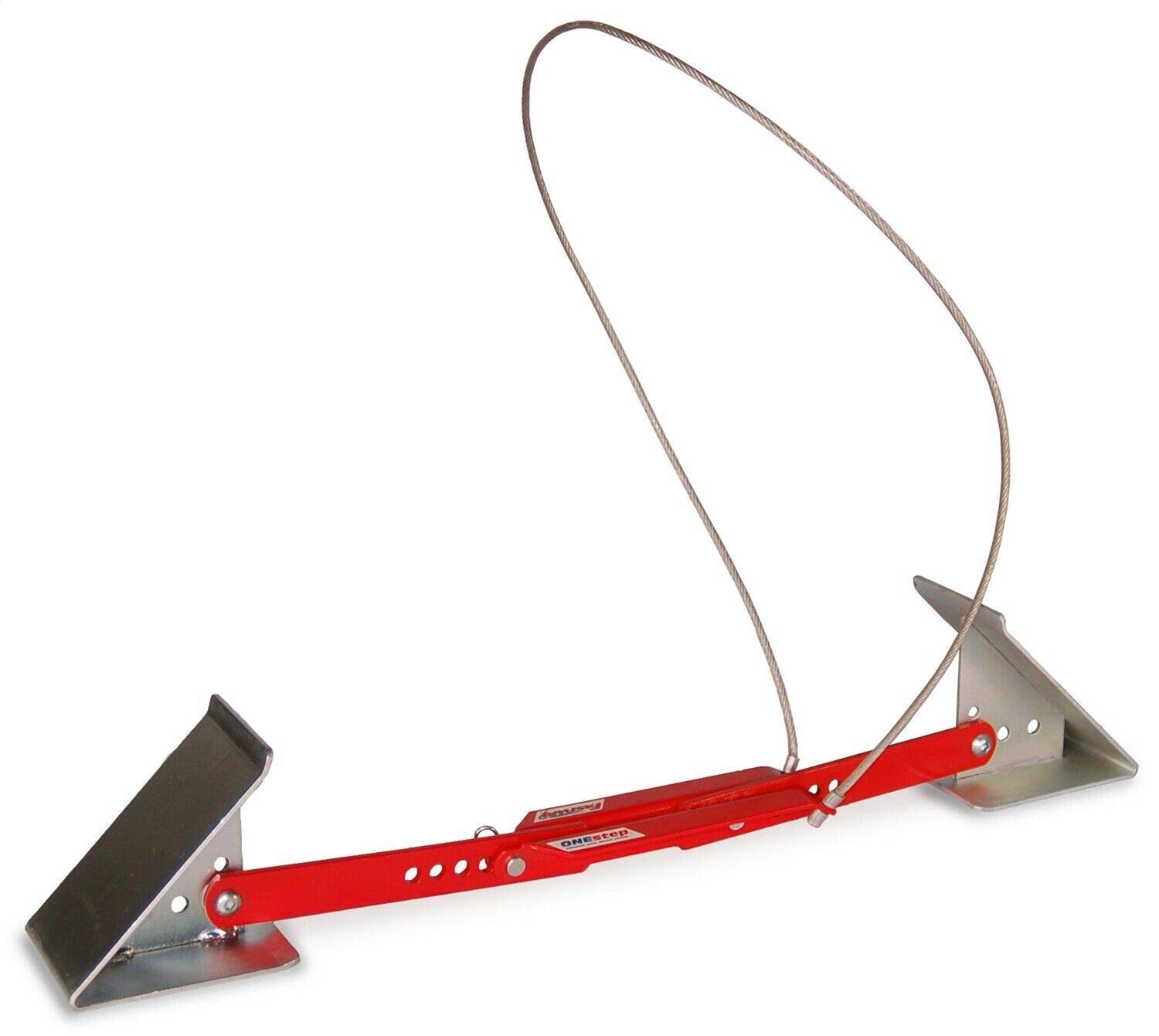 1 Pc Trailer 84-00-4150 XL ONEstep Tandem Axle Wheel Chock - Heavy Duty Vehicle Stabilizer for RV, Boat & Trailer Parking Safety