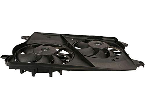 High-Performance Auxiliary Radiator Dual Fan Assembly - Compatible with 2006-2019 Dodge Charger | Enhanced Cooling for Hot Weather & Heavy-Duty Towing | Perfect for Summer Driving & Performance Upgrades