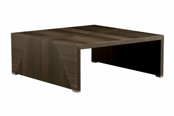 Modern ALF ACCADEMIA Square Coffee Table - Stylish Living Room Centerpiece for Home & Office Decor | Perfect for Lounge, Reception & Waiting Areas
