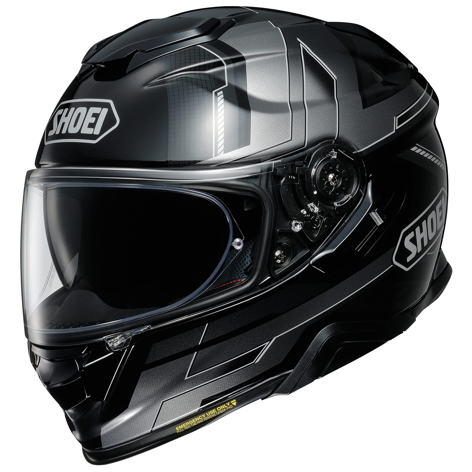 Shoei GT-Air II Aperture Motorcycle Helmet - DOT & ECE Certified Full Face Helmet with Pinlock Ready Visor for Street & Touring Riders - Perfect for Commuting, Long Distance Riding and Adventure Tours