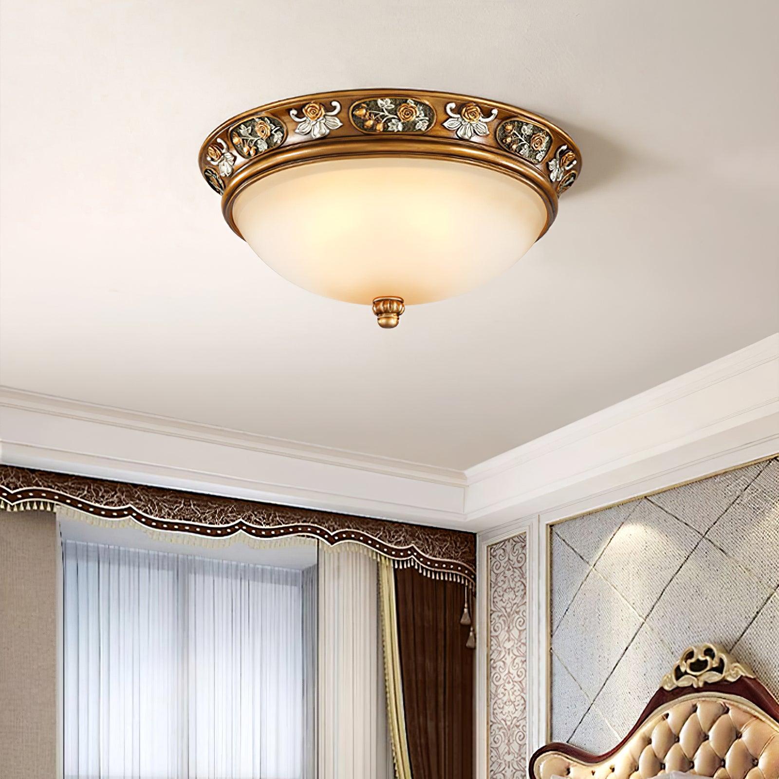 Deltana Recessed Ceiling Light Fixture - Waterproof Resin Housing - Dimmable LED Downlight for Bathroom, Kitchen, and Hallway Lighting