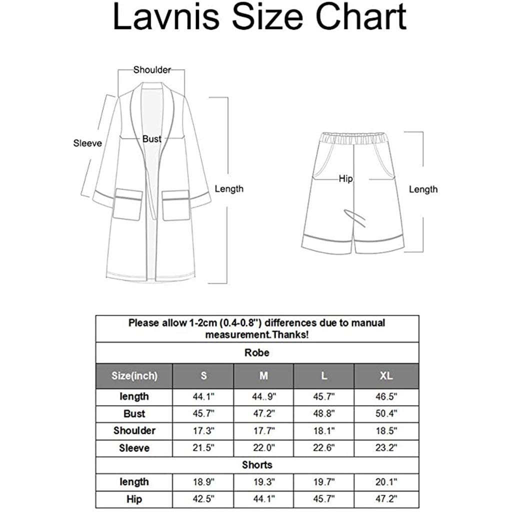Luxury Men's Kimono Robe with Shorts - Lightweight Satin Bathrobe for Summer & Lounge Wear - Red Large Size - Perfect for Spa, Beach Cover-Up & Home Relaxation